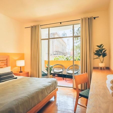 Airtabacalera Aparthotel Kota Meksiko Bagian luar foto