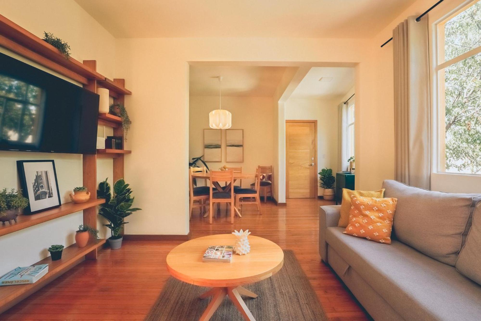 Airtabacalera Aparthotel Kota Meksiko Bagian luar foto